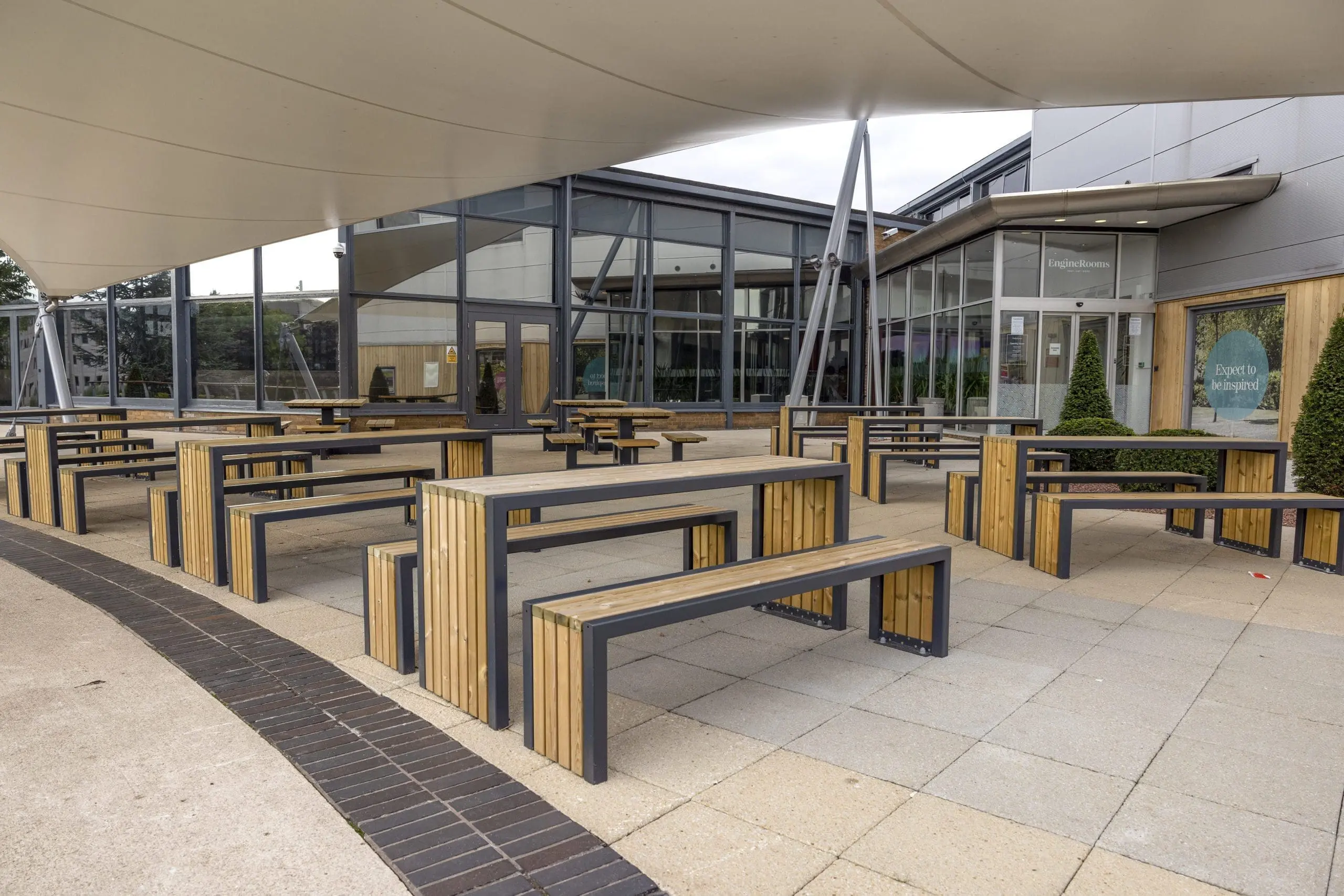 wooden-steel-framed-picnic-tables-and-chairs