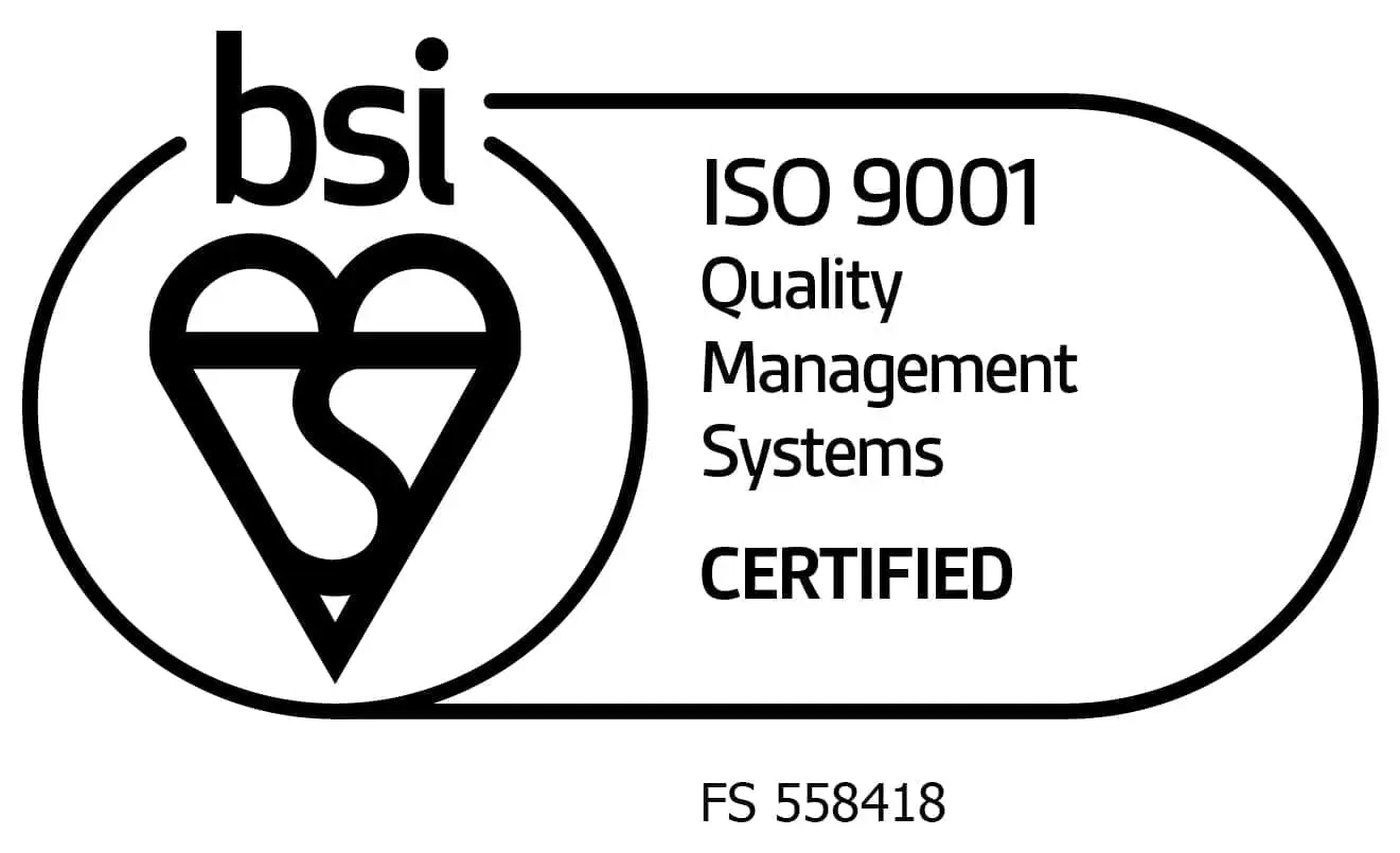 ISO9001:2015 Quality Management System logo