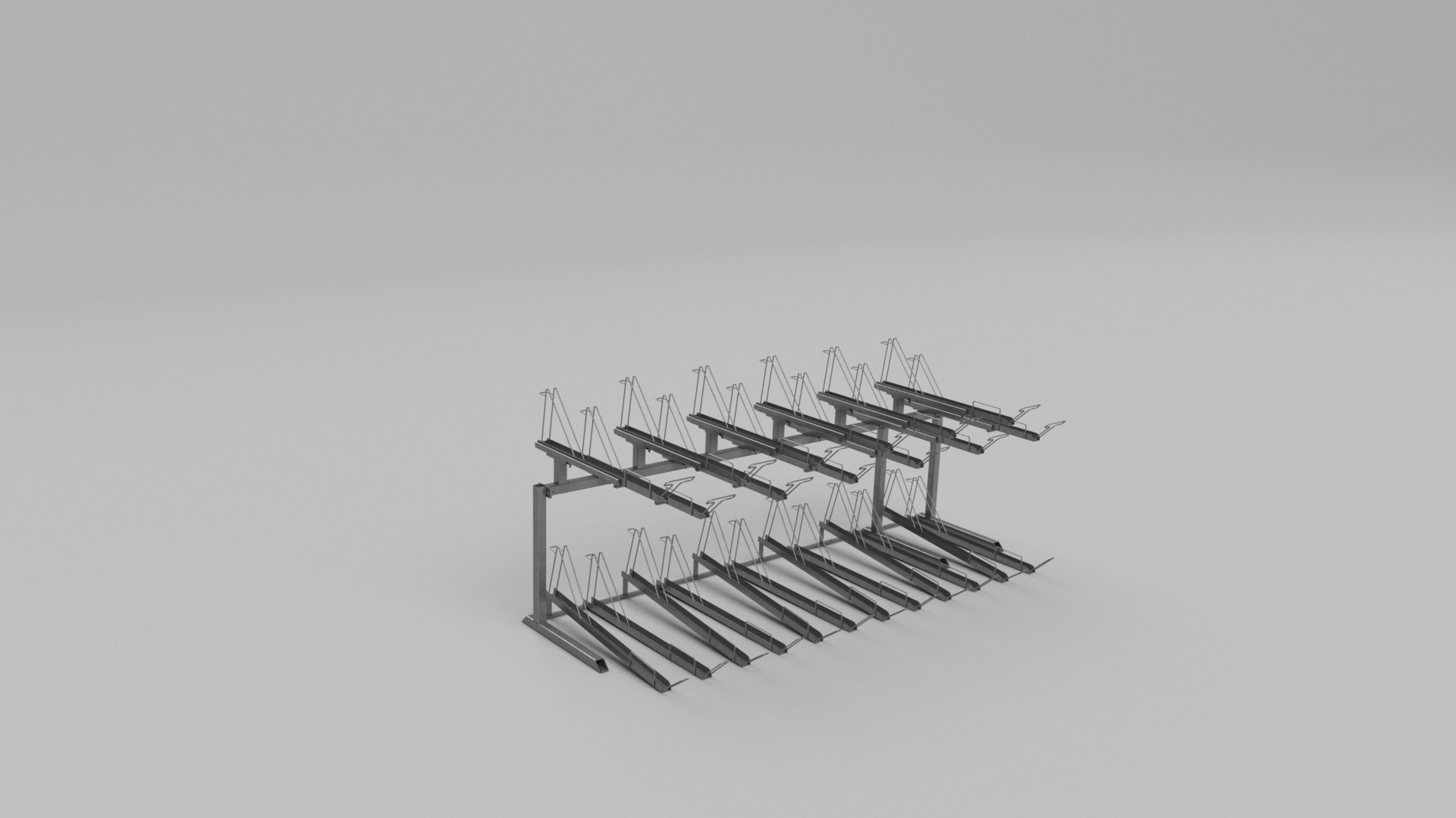 Malford Two Tier Cycle Rack MCR205