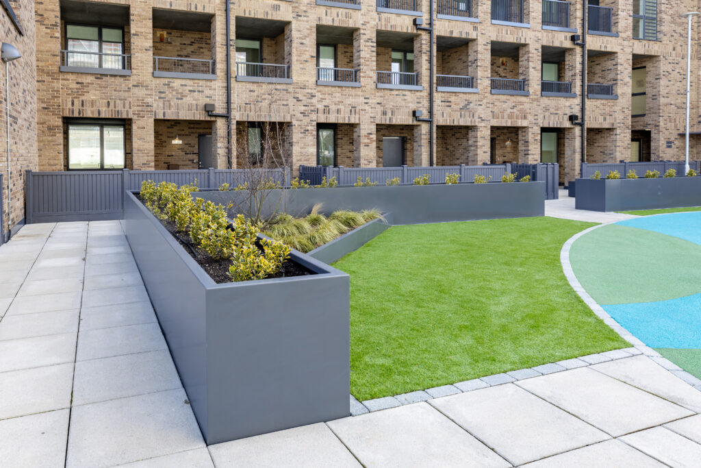 Steel Planter walling system