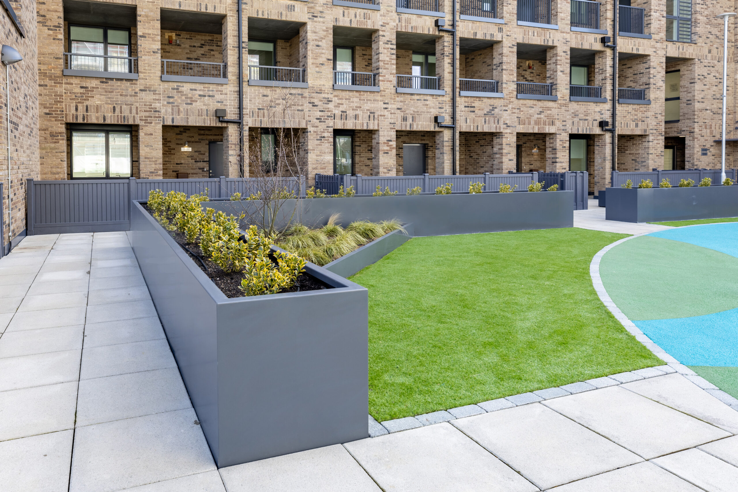 Steel Planter walling system