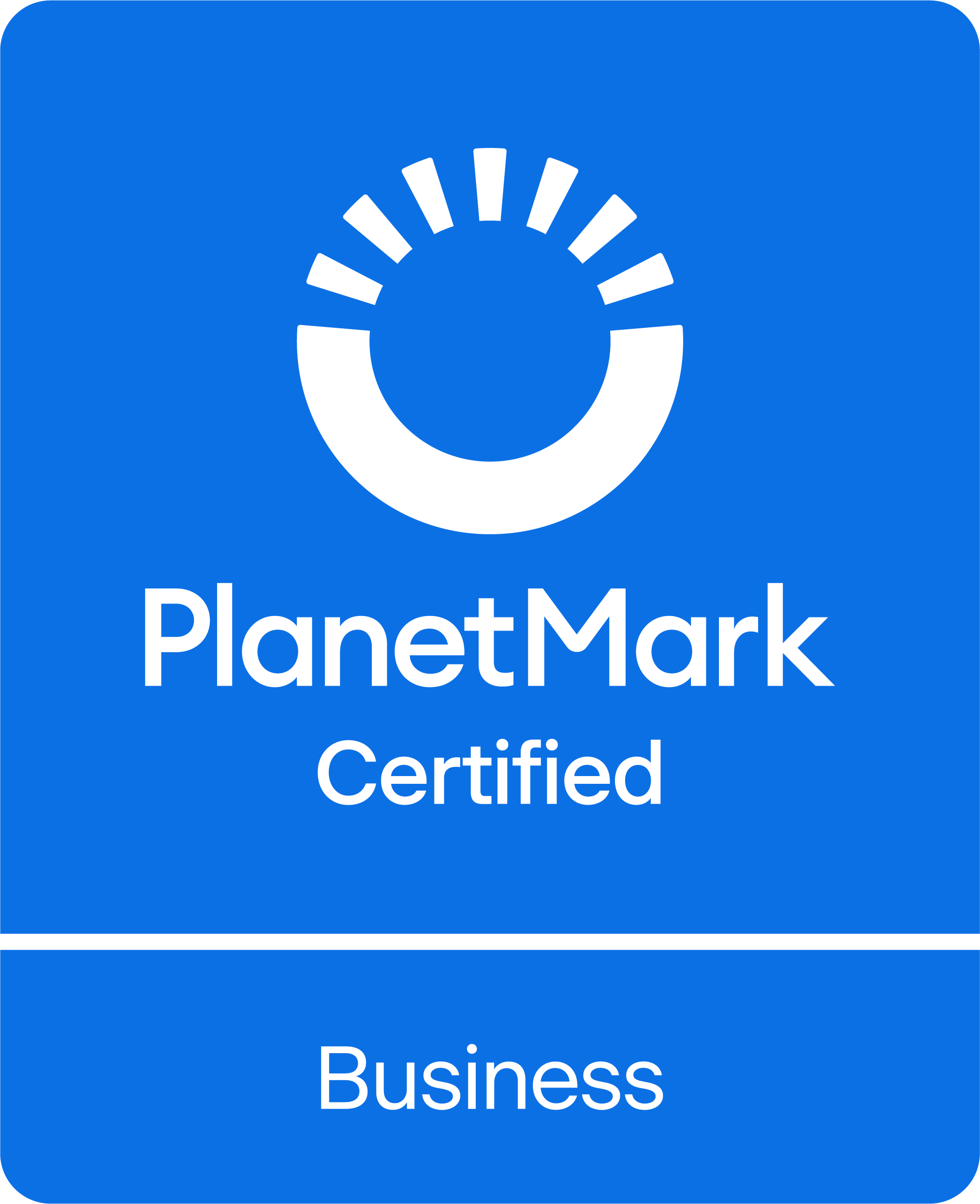 Planet Mark certified business